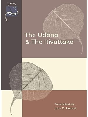 cover image of The Udana & The Itivuttaka